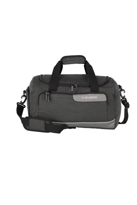 Travelite VIIA Kofferset 4 Rollen Größe L\/M\/S + Reisetasche - Schiefer