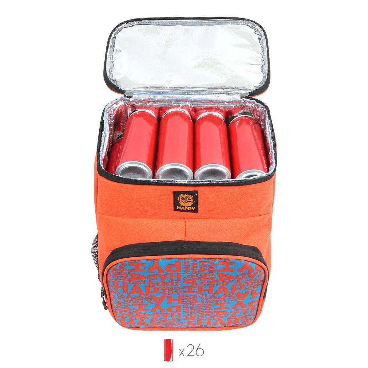 BIGGDESIGN Kühltasche Biggdesign Moods Up orange Kühlrucksack