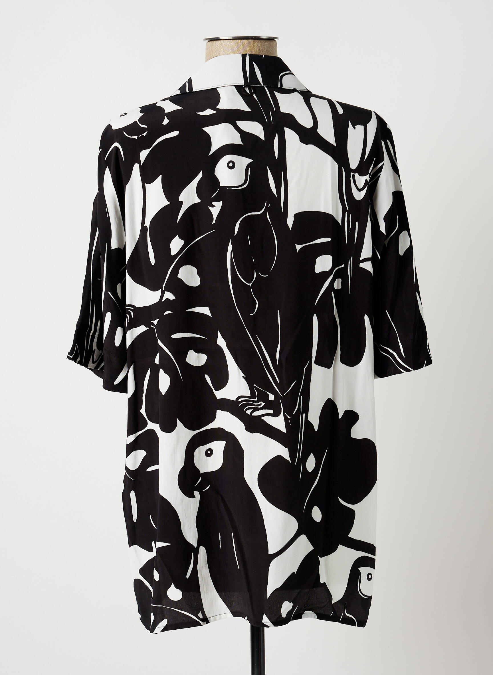Mado Et Les Autres Tuniquemanchecourte Femme couleur noir