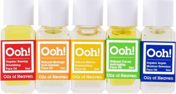 Ooh! Oils of Heaven Face Oil Gift Set Gesichtspflegeset