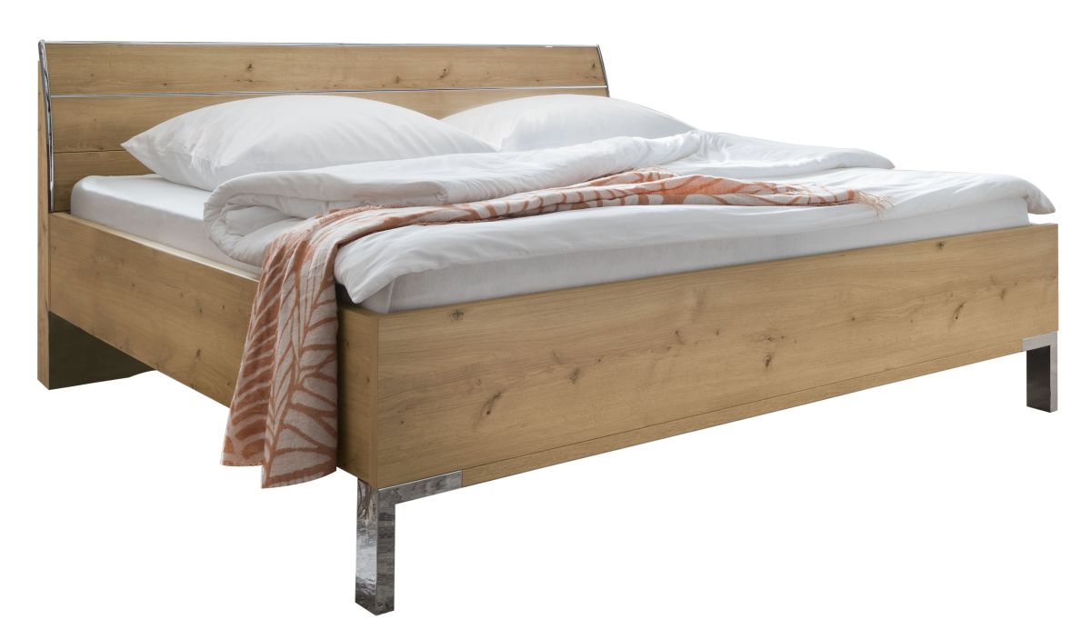 Doppelbett Loft Eiche 180 x 200 cm