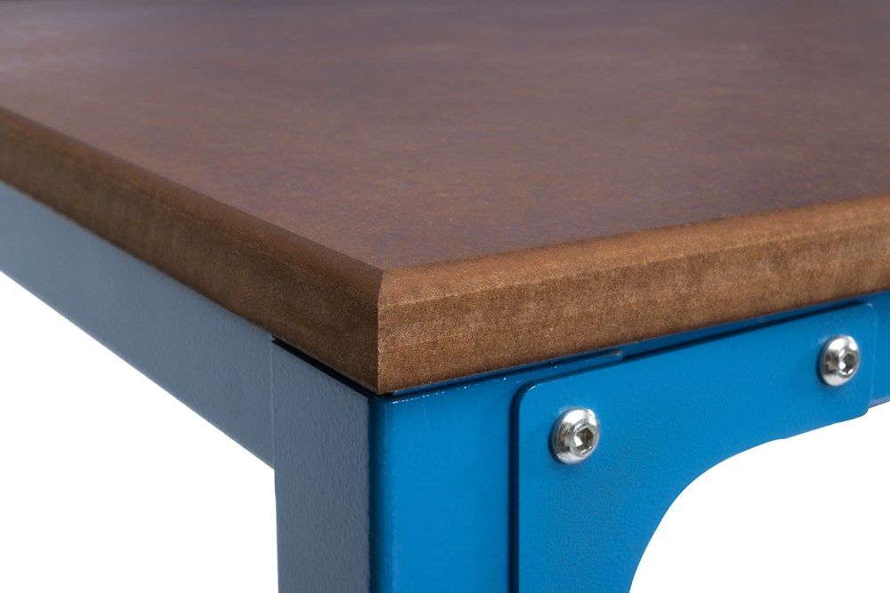 Banc de lucru Huvema K3210 cu perete pentru scule și blat de lucru din MDF
