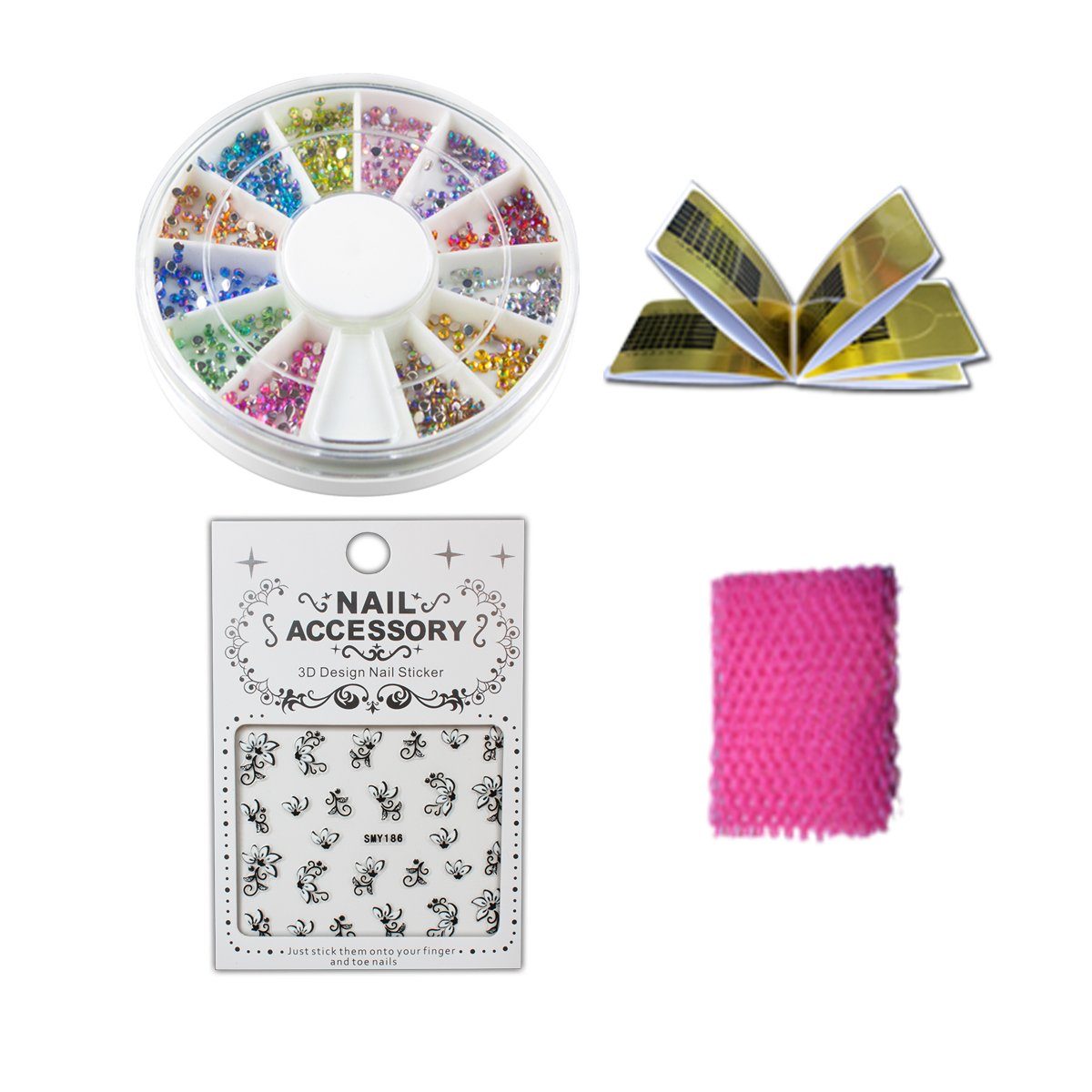 Sun Garden Nails Nagellack-Set UV Gel Starterset Starlight inkl. UV-LED Kombi Gerät