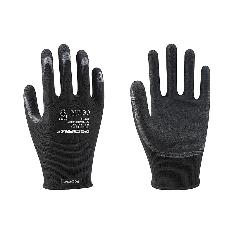 Work Arbeidshansker 3-pk str 10 advanced