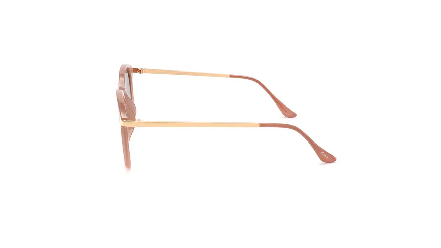 Caresse Brillenmode Sonnenbrille Metall pink/gold