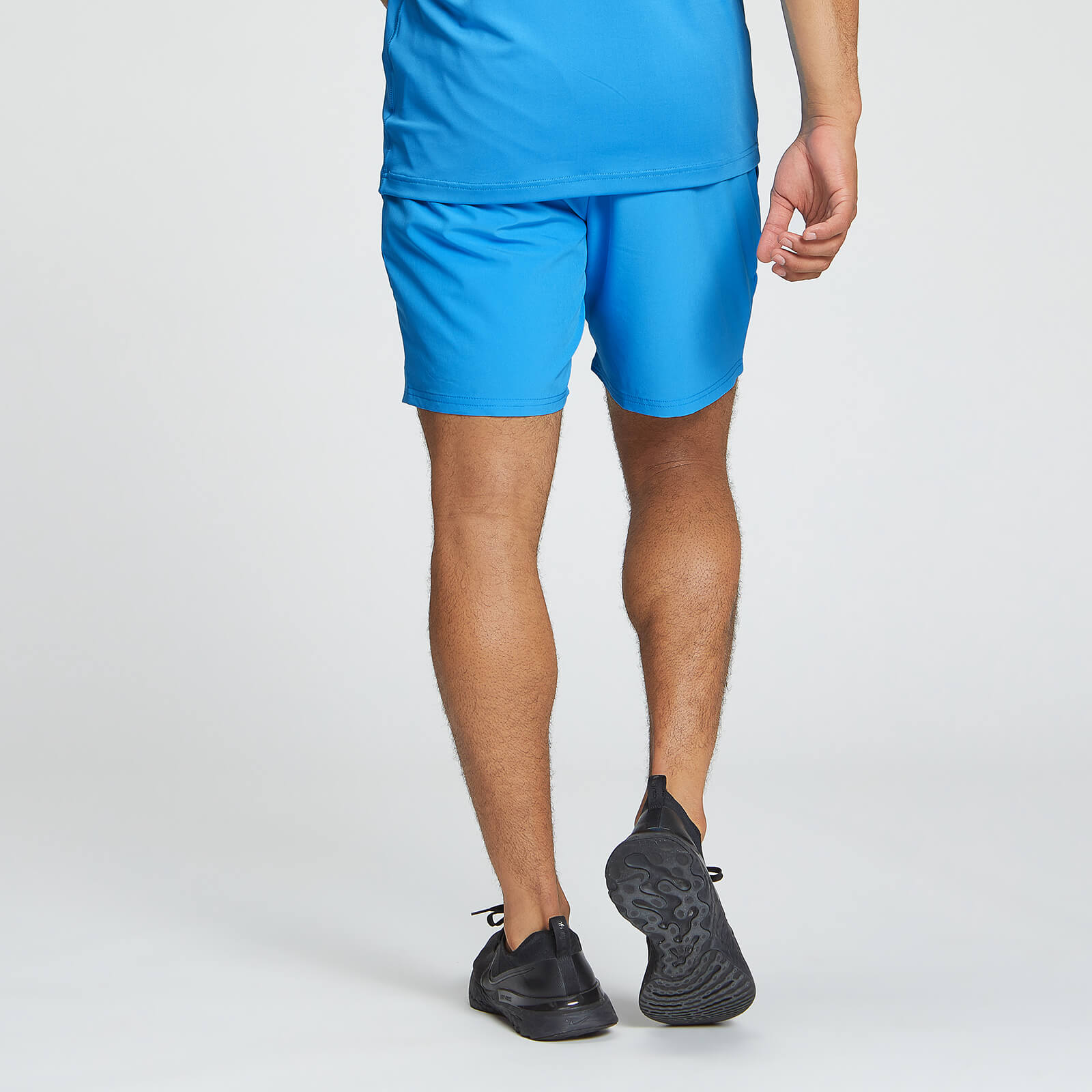 Short d’entraînement en matière tissée MP pour hommes – Bleu vif