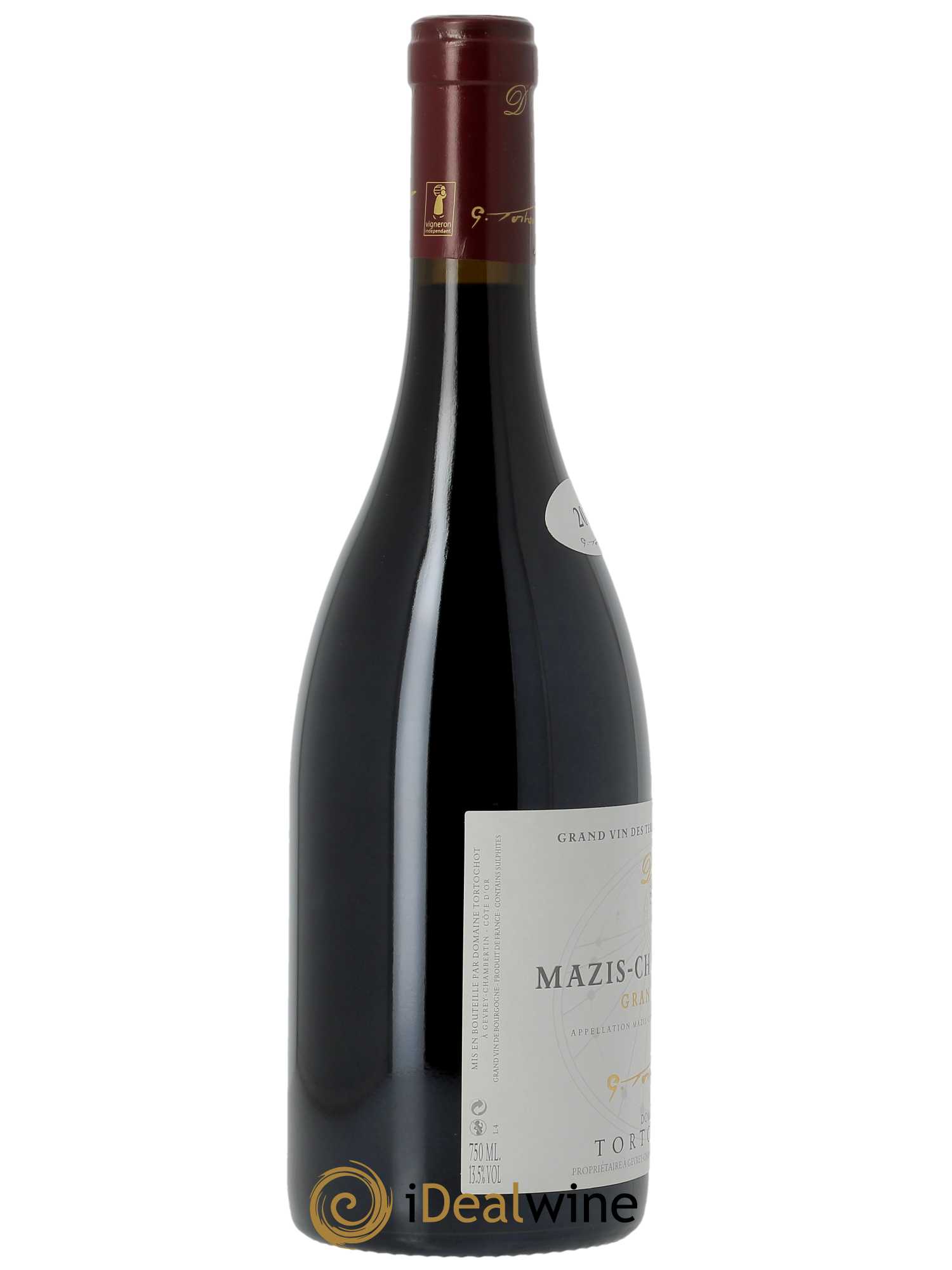 Mazis-Chambertin Grand Cru Tortochot (Domaine)  2017 - Lot de 1 Bouteille