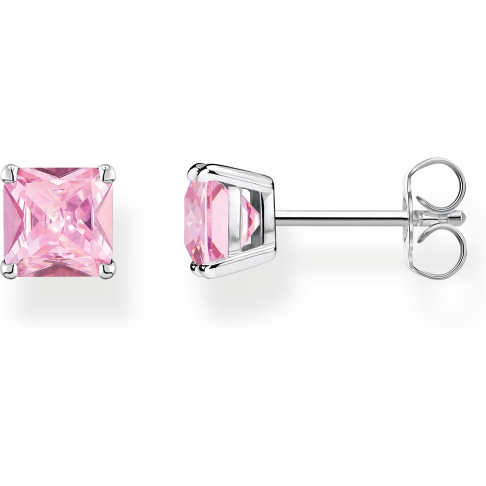 Thomas Sabo Boucles d'oreilles à fermoir à poussette 925 Argent Boucles d'oreilles