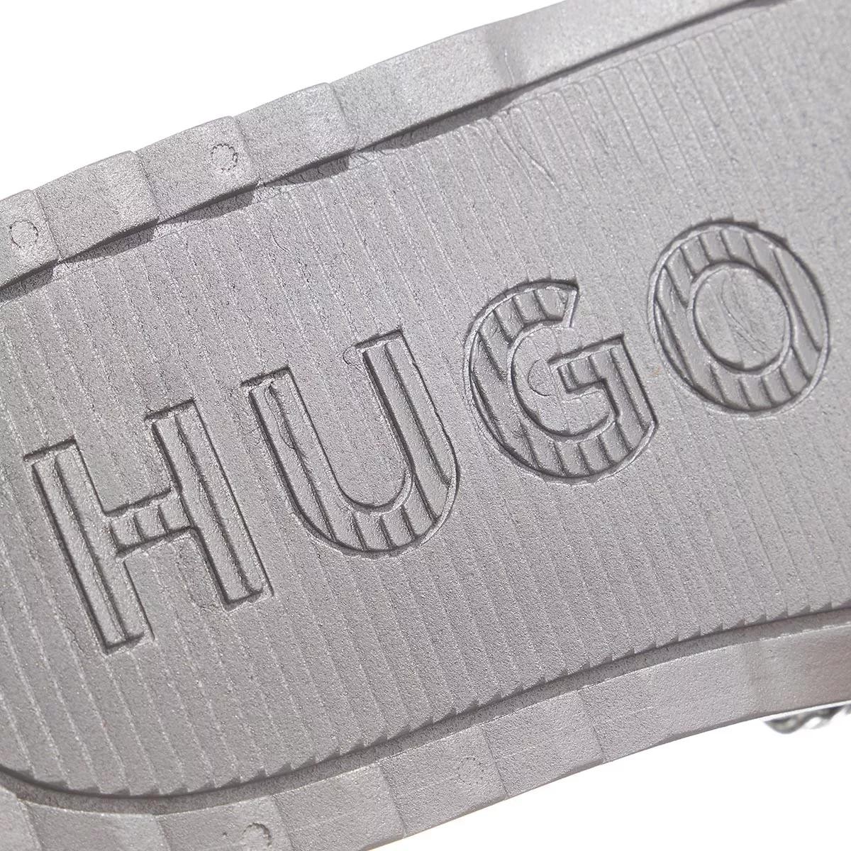HUGO BOSS Pantoletten silber Slide