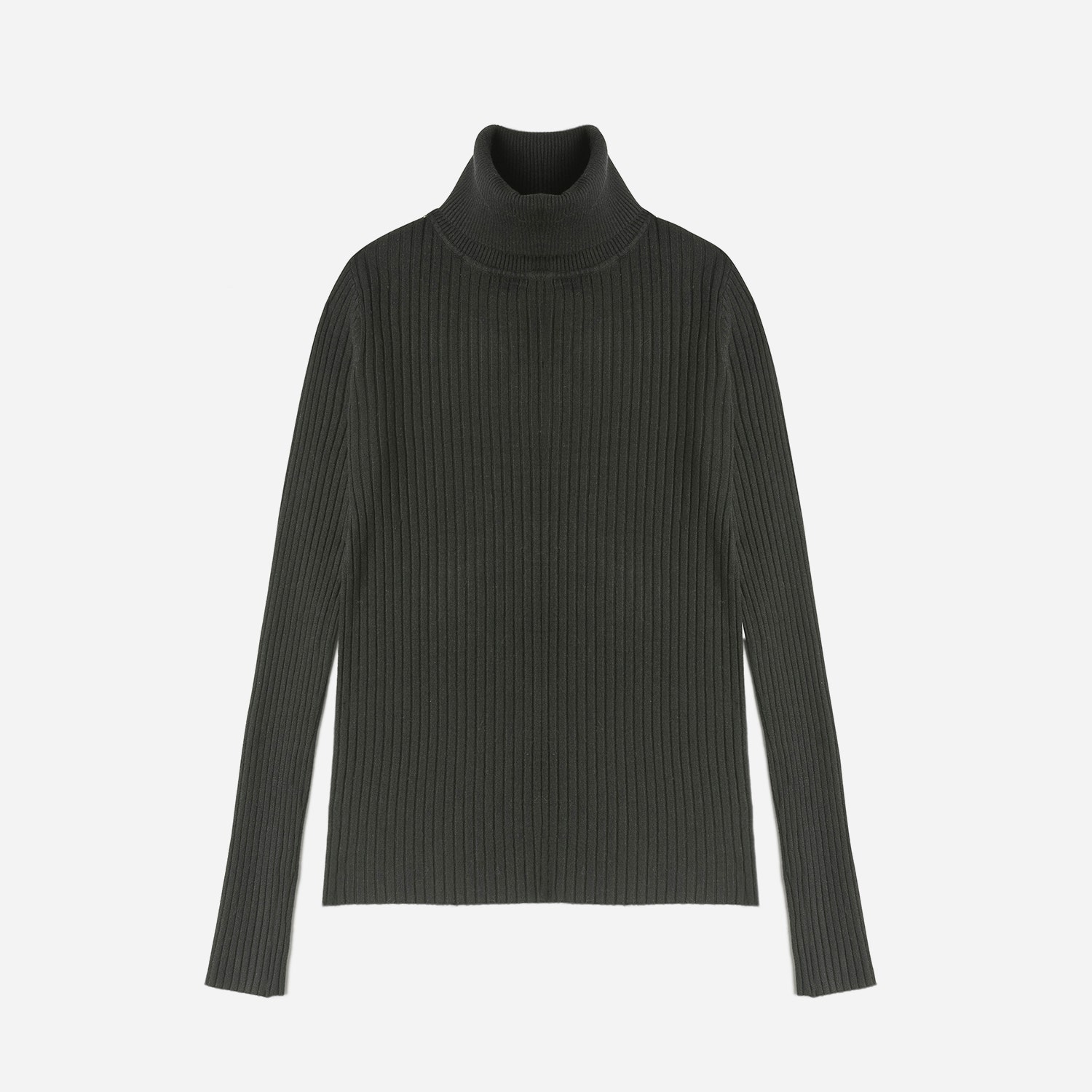 Pull à col roulé TEXTO noir - taille unique