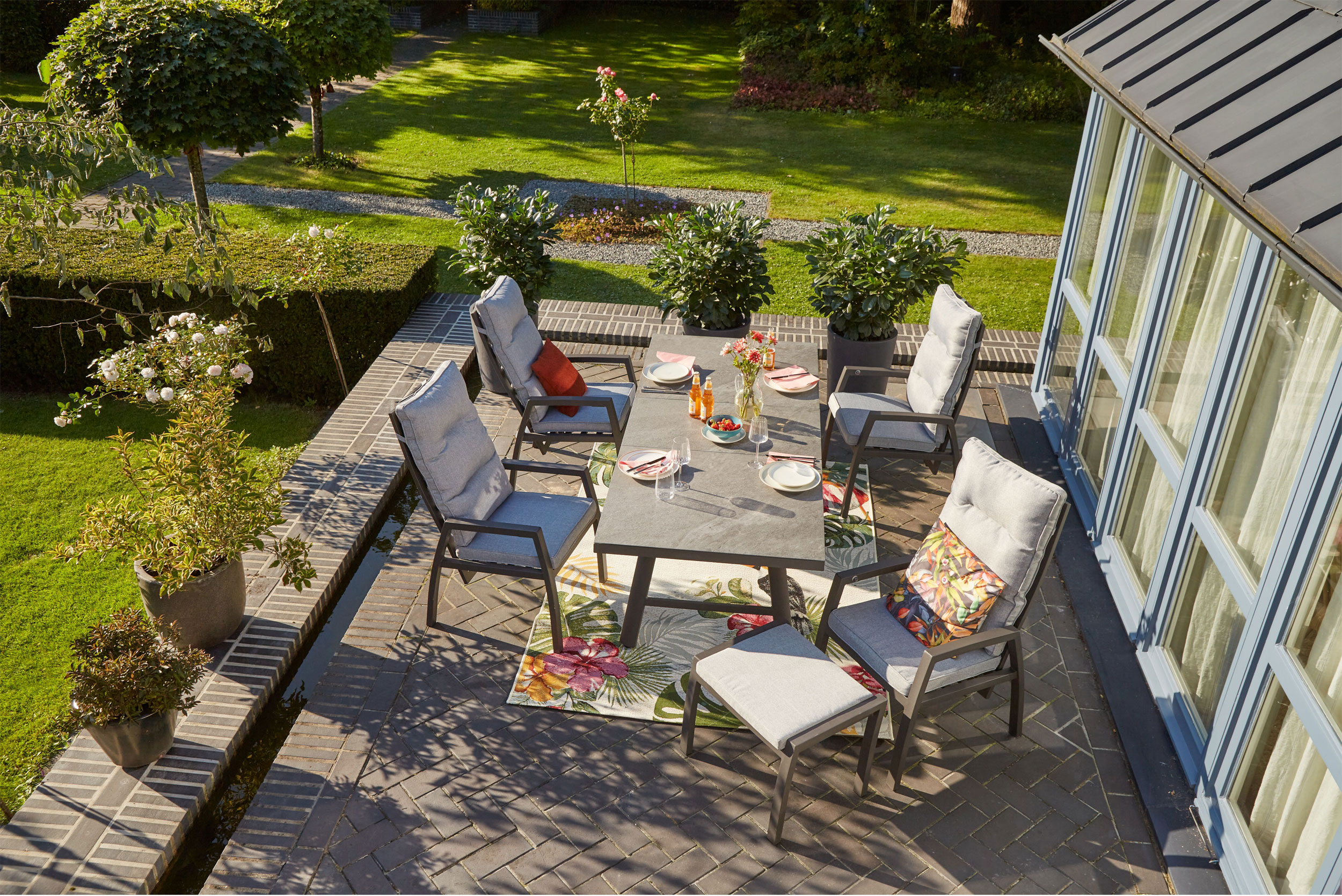 OUTDOORGartensessel Rückenverstellung