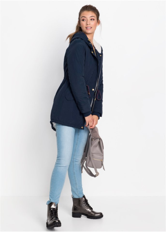 Parka mit Teddy-Futter