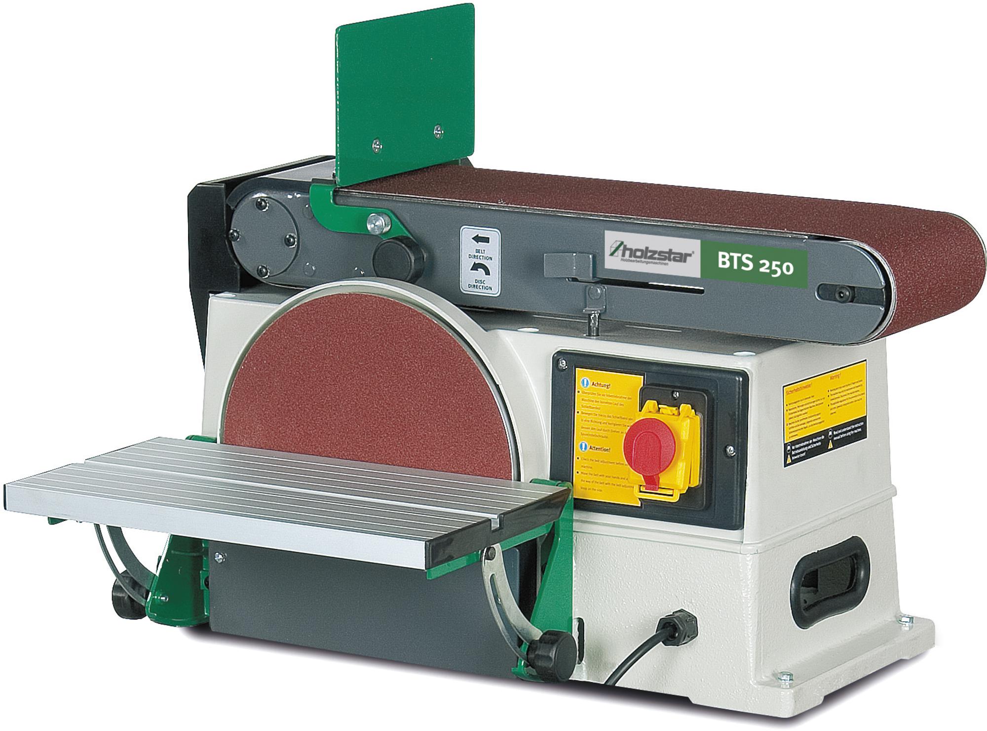 Holzstar 715904250 BTS250 Band- och skivslip 250 mm