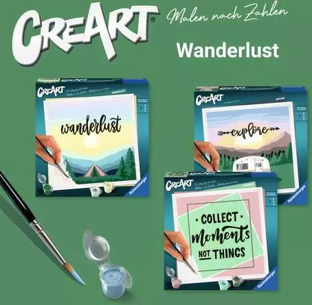 CreArt Explore - Malen nach Zahlen für Erwachsene