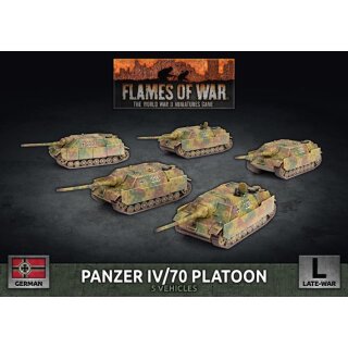 Panzer IV/70 Platoon (Plastic)