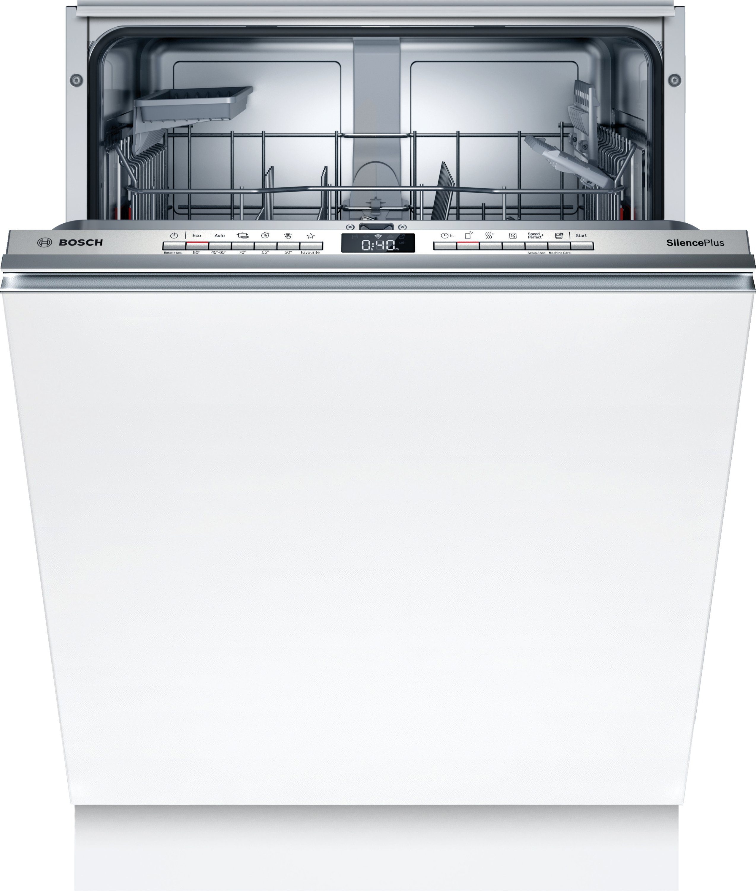 BOSCH vollintegrierbarer Geschirrspüler Serie 4, SBV4HAX48E, 13 Maßgedecke, XXL-Geschirrspüler
