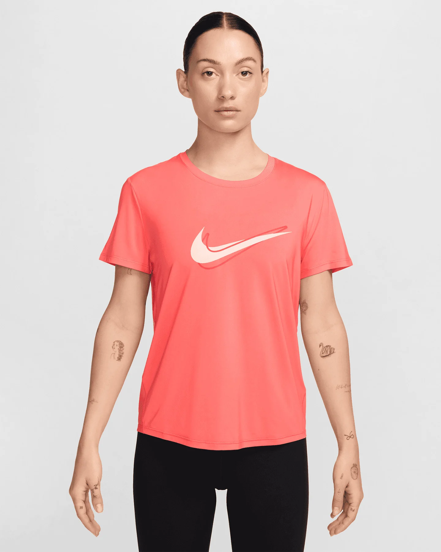 Koszulka do biegania Nike Swoosh Dri Fit W HJ2204-814
