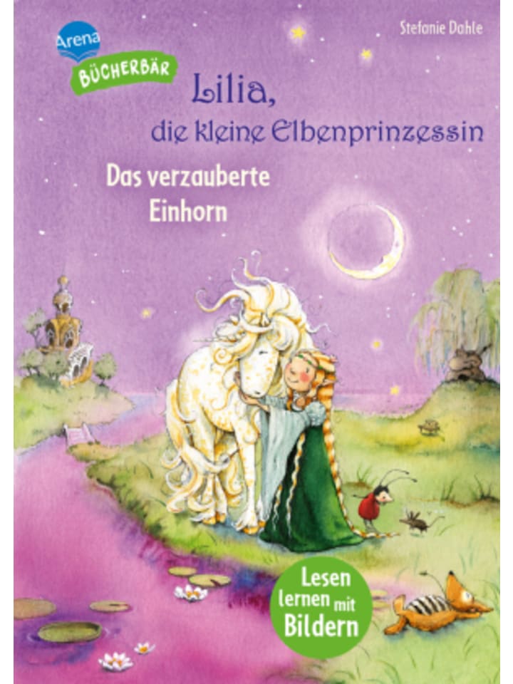 Arena Buch - Lilia, die kleine Elbenprinzessin. Das verzauberte Einhorn günstig kaufen onesize