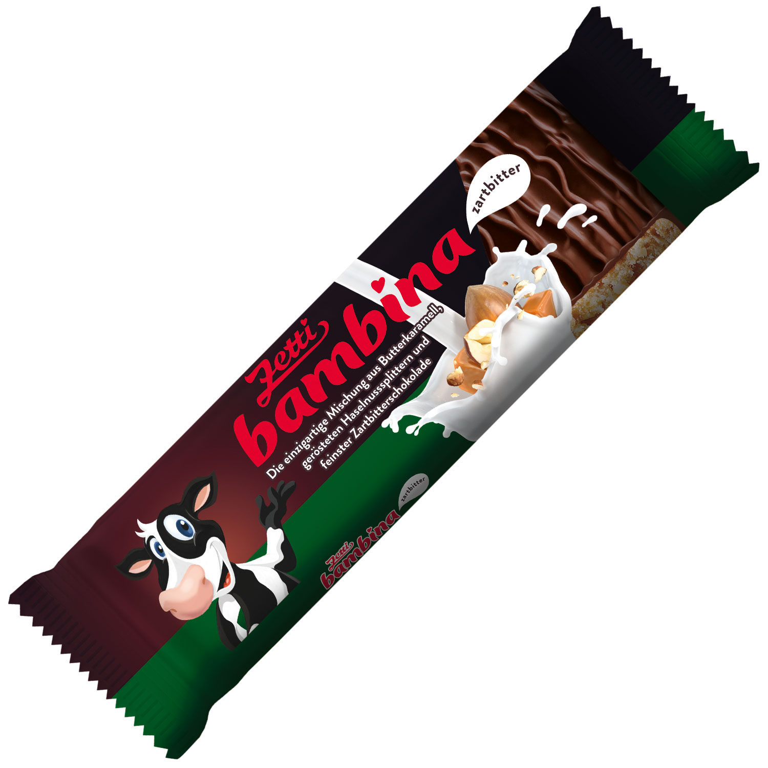 Zetti bambina Zartbitter Riegel 45g