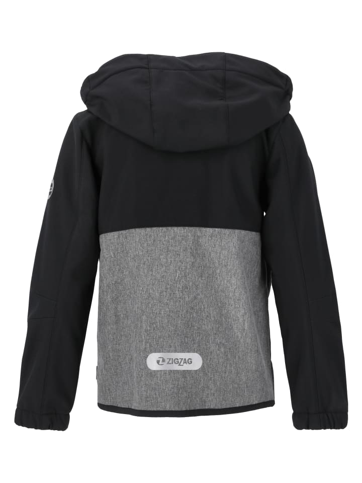 Zigzag Softshelljacke Tarzan in 1001 Black günstig kaufen