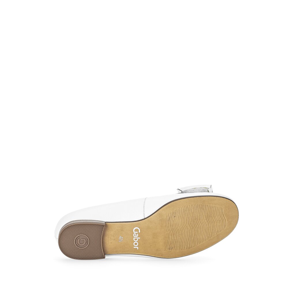 Gabor comfort Eleganter Ballerina weiß