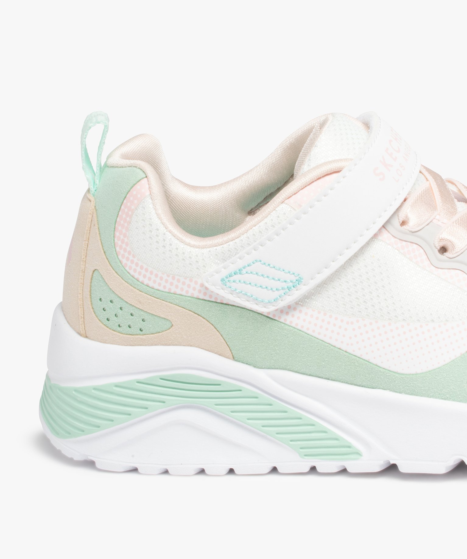 Baskets fille running extra légères – Skechers Unolite blanc | GEMO