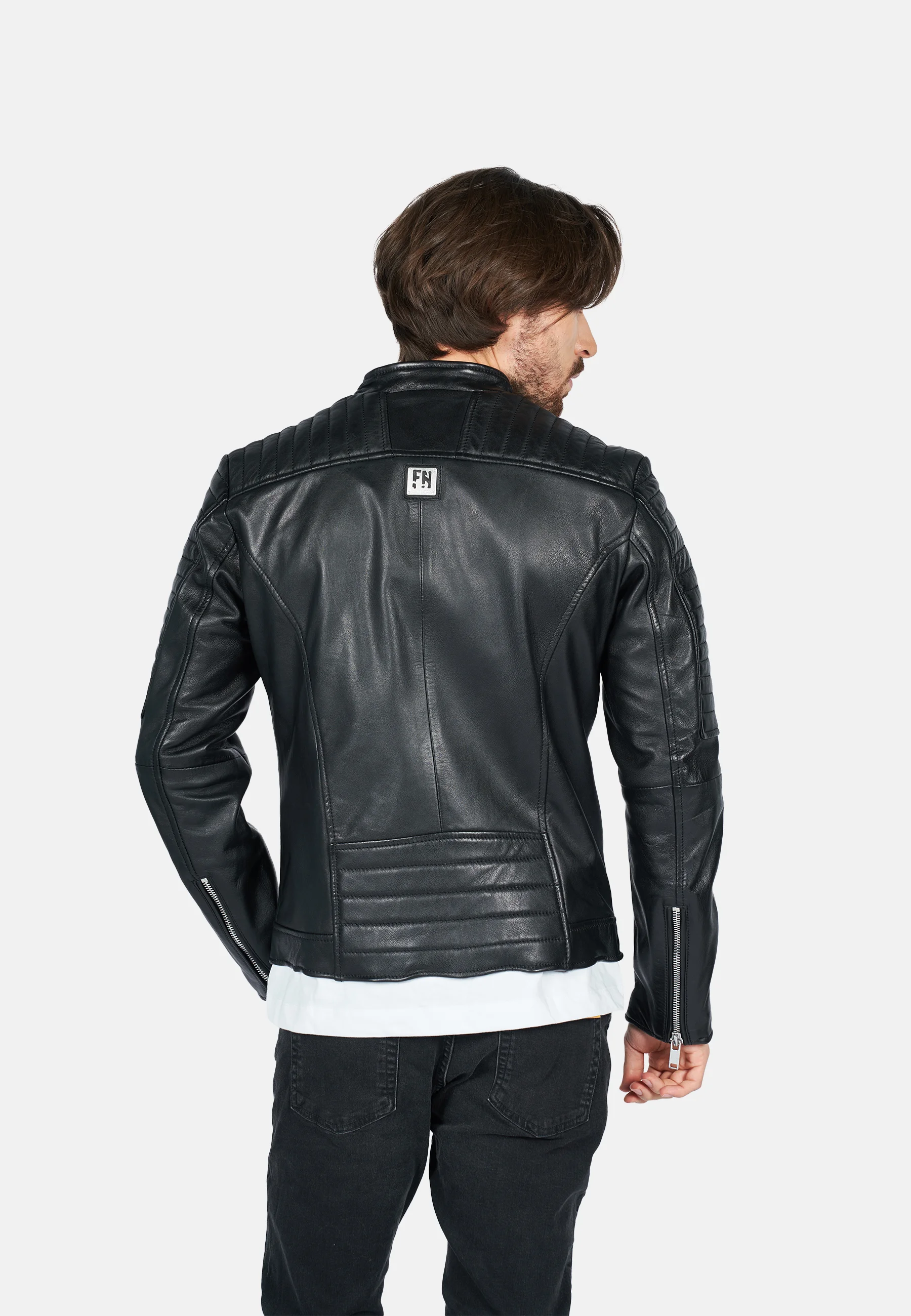 Freaky Nation CROSSOVER - Chaqueta de cuero