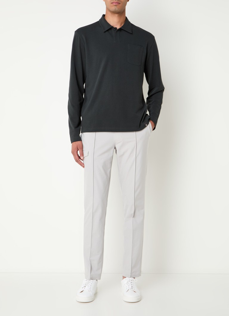 Pantaloni Boggi Milano slim fit cu buzunare laterale