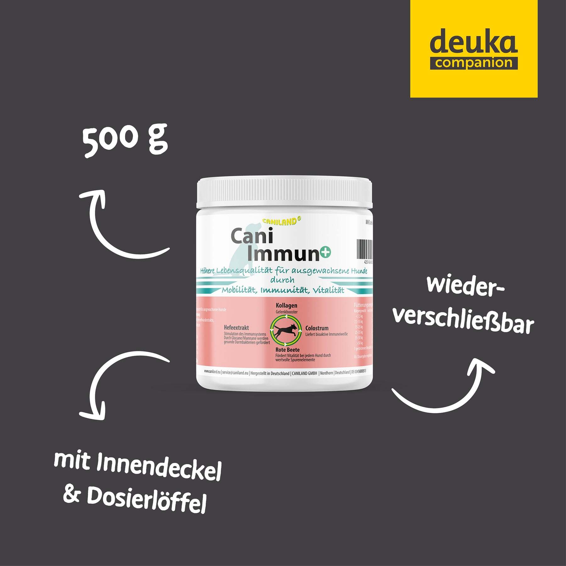 deuka companion Snacks deuka companion Cani Immun