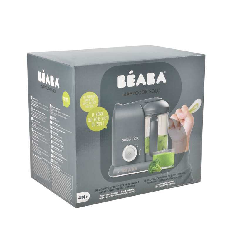 Cuiseur mixeur vapeur Babycook solo gris foncé Beaba