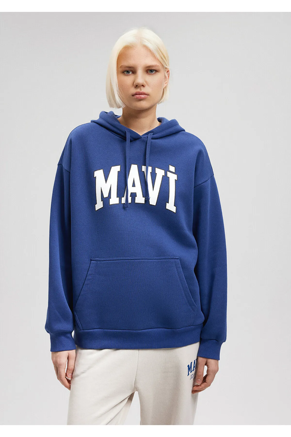 Mavi  Sweatshirt mit Logo-Print, Übergröße/Weitschnitt 1600361-70722