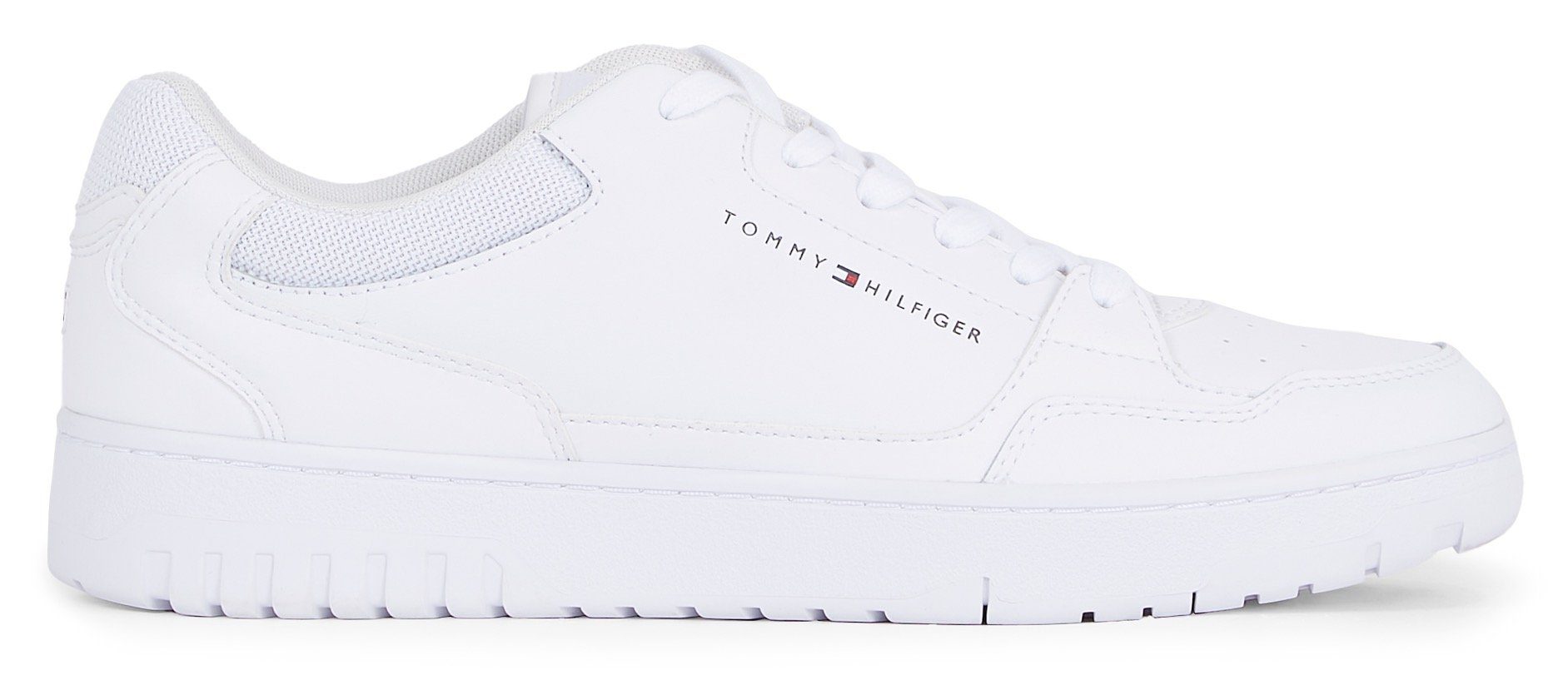 Tommy Hilfiger TH BASKET CORE LEATHER ESS Sneaker mit gepolstertem Schaftrand