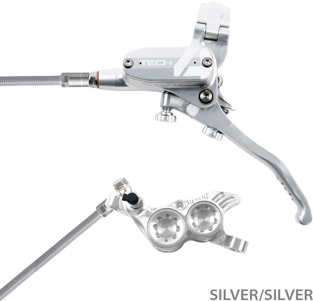 Hope Tech 4 V4 Stahlflex Scheibenbremse - Hebel links kaufen | Bike-Discount