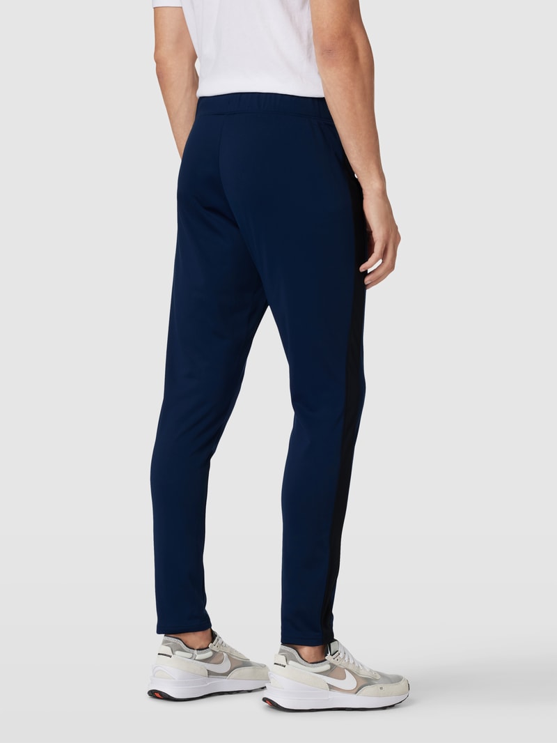 Tracksuit mit Logo-Detail Modell 'Knit' in marineblau