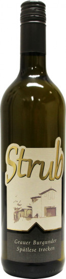 2022 Grauer Burgunder Spätlese trocken - Weingut Walter Strub