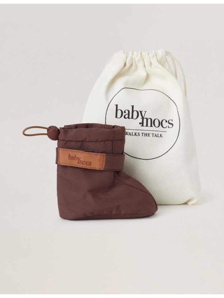 BabyMocs Schuhe Vegan in braun günstig kaufen 62/68