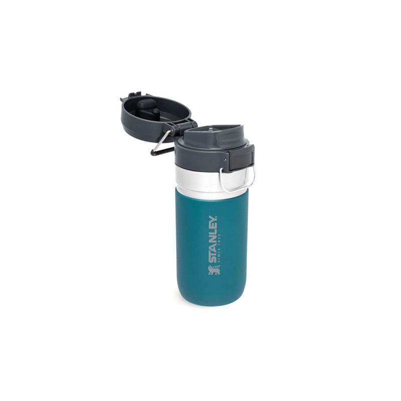 Stanley Thermoflasche, Go Quick Flip Wasserflasche 16oz \/ 470ml Lagoon