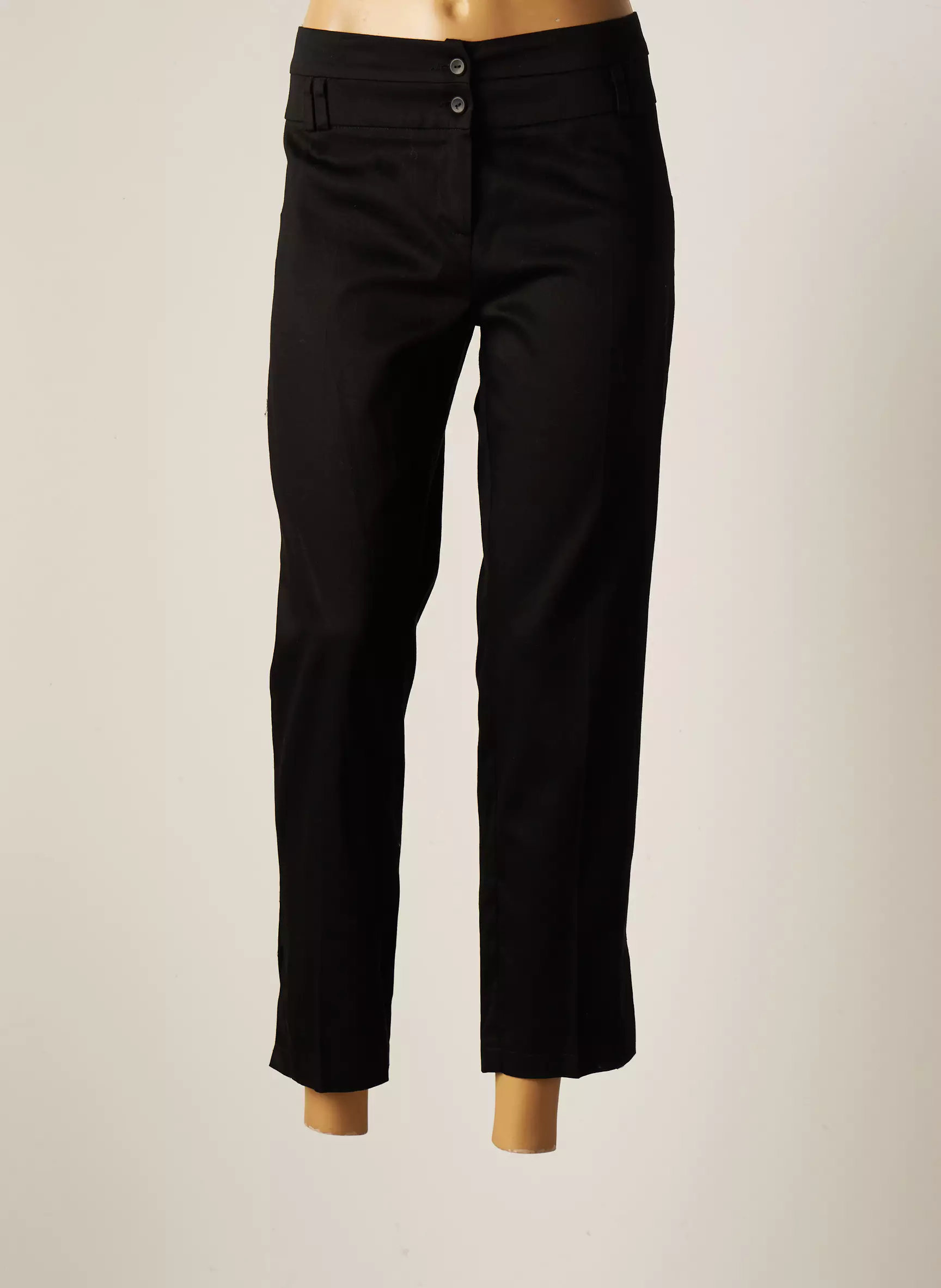 Renatto Bene Pantalon7 8 Femme couleur noir