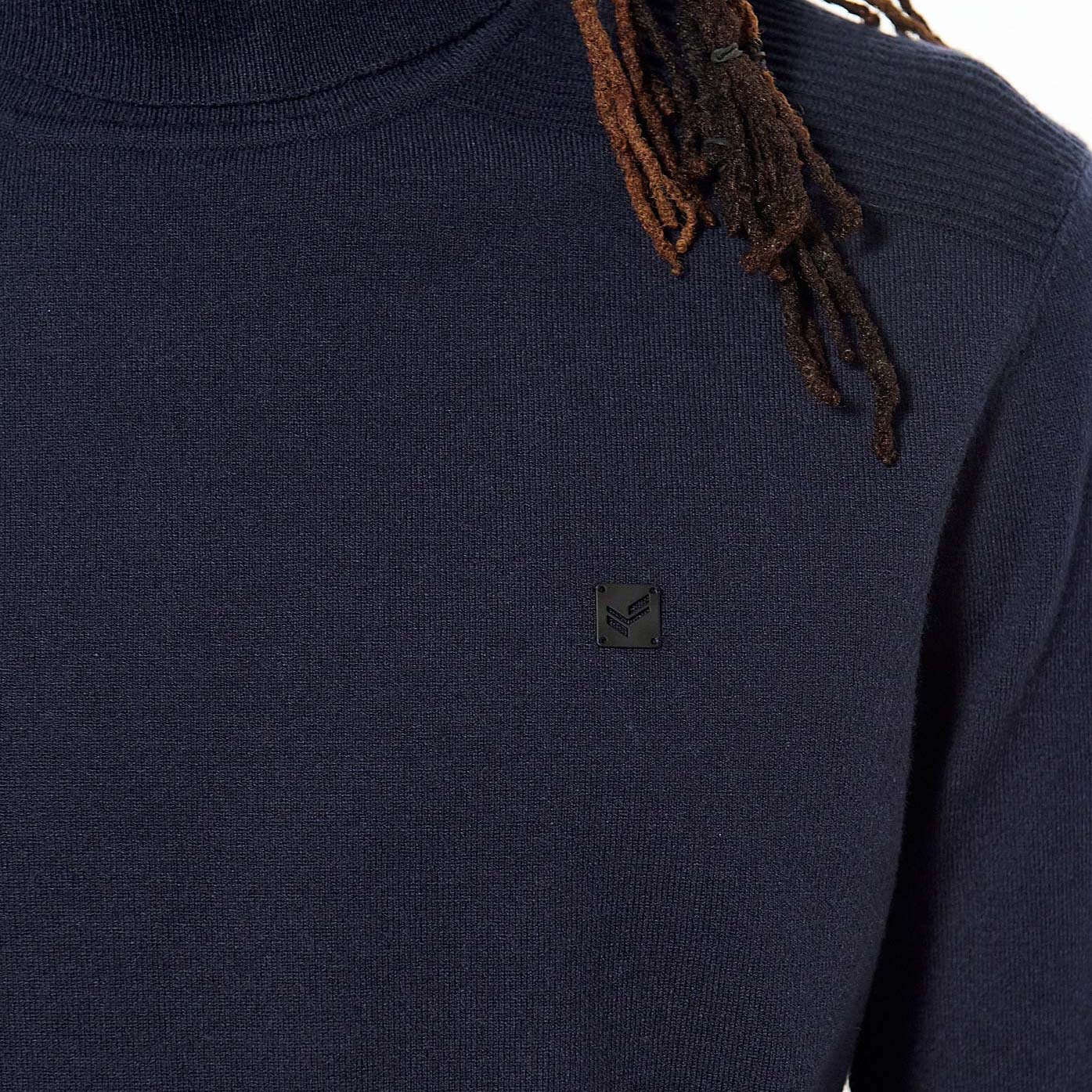 ARIAN  Pull bleu marine Homme