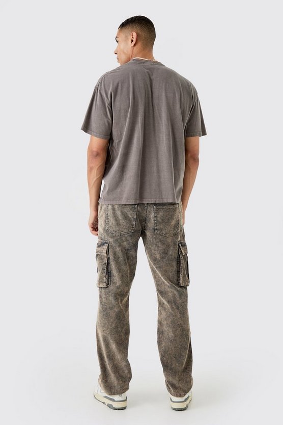 Oversized Boxy Worldwide Overdye T-shirt