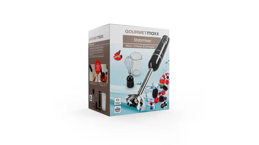 GOURMETMAXX Stabmixer Set 2in1