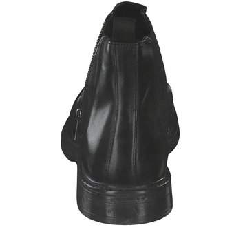 Leone Olampio Chelsea Boots in schwarz