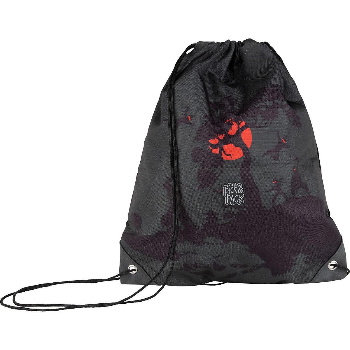 Sportbeutel Ninja Story carbon