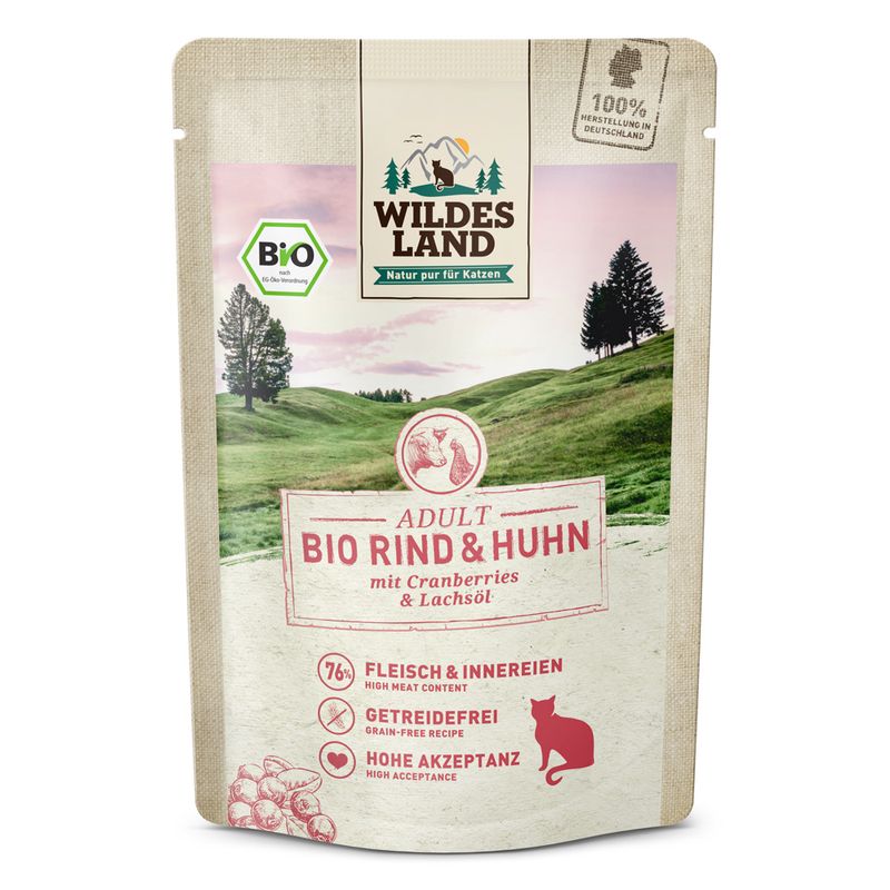 Sparpaket Wildes Land Bio 24 x 85 g zu TOP-Preisen