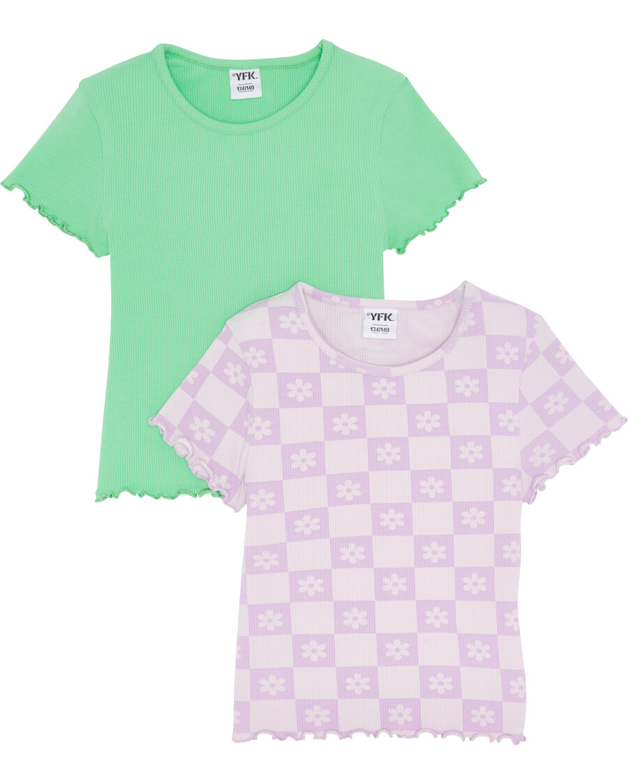 T-Shirts Rippstruktur