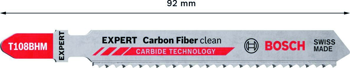 Příslušenství Bosch Blue 2608900565 Expert „Carbon Fiber Clean“™ T 108 BHM pilový kotouč na oddělování uhlíkových vláken, 3dílný