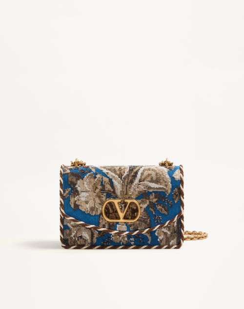 Valentino Garavani Bolsa de Ombro Bordada Vain