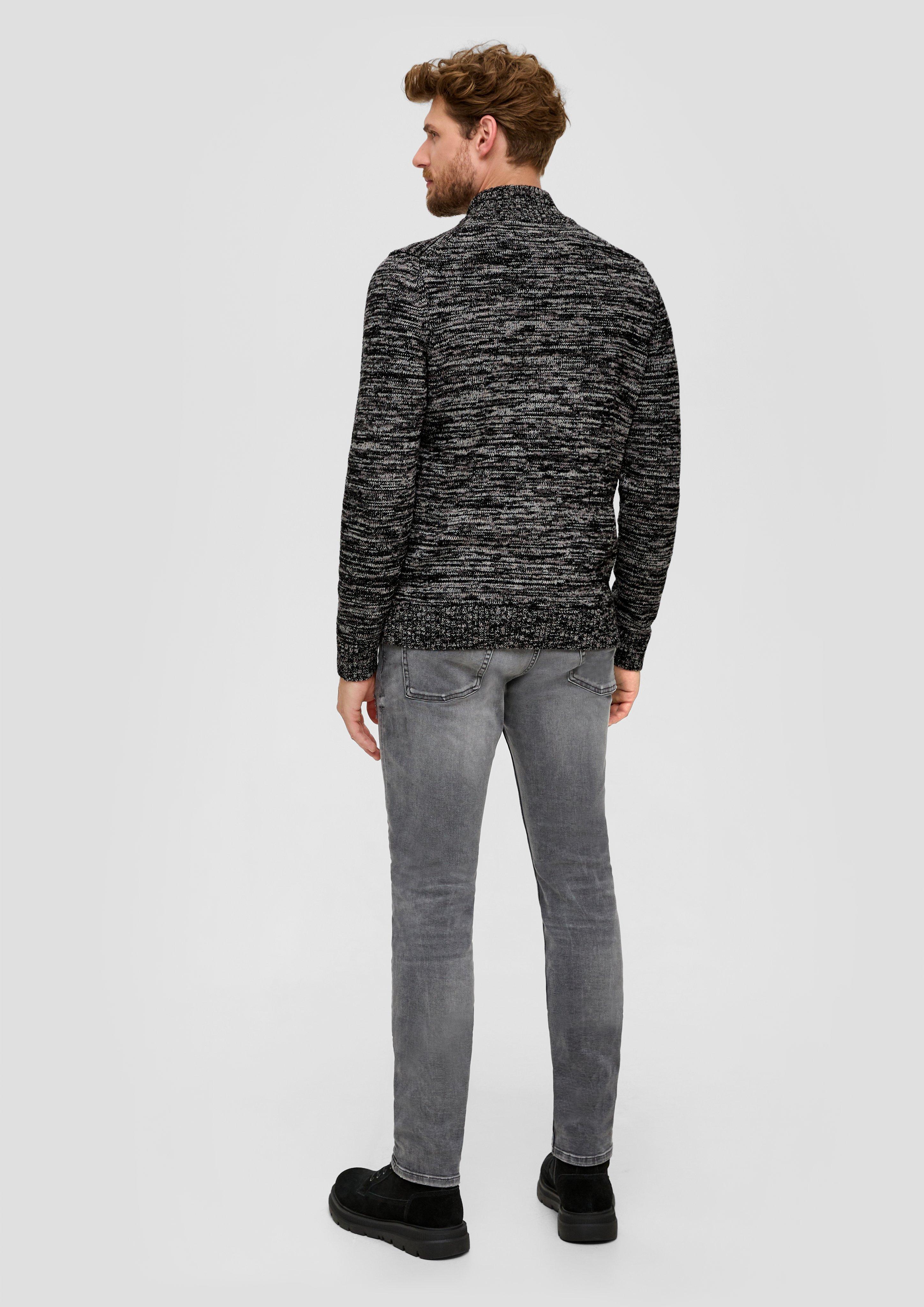 Troyer-Pullover aus Moulinegarn  2134621-99X0