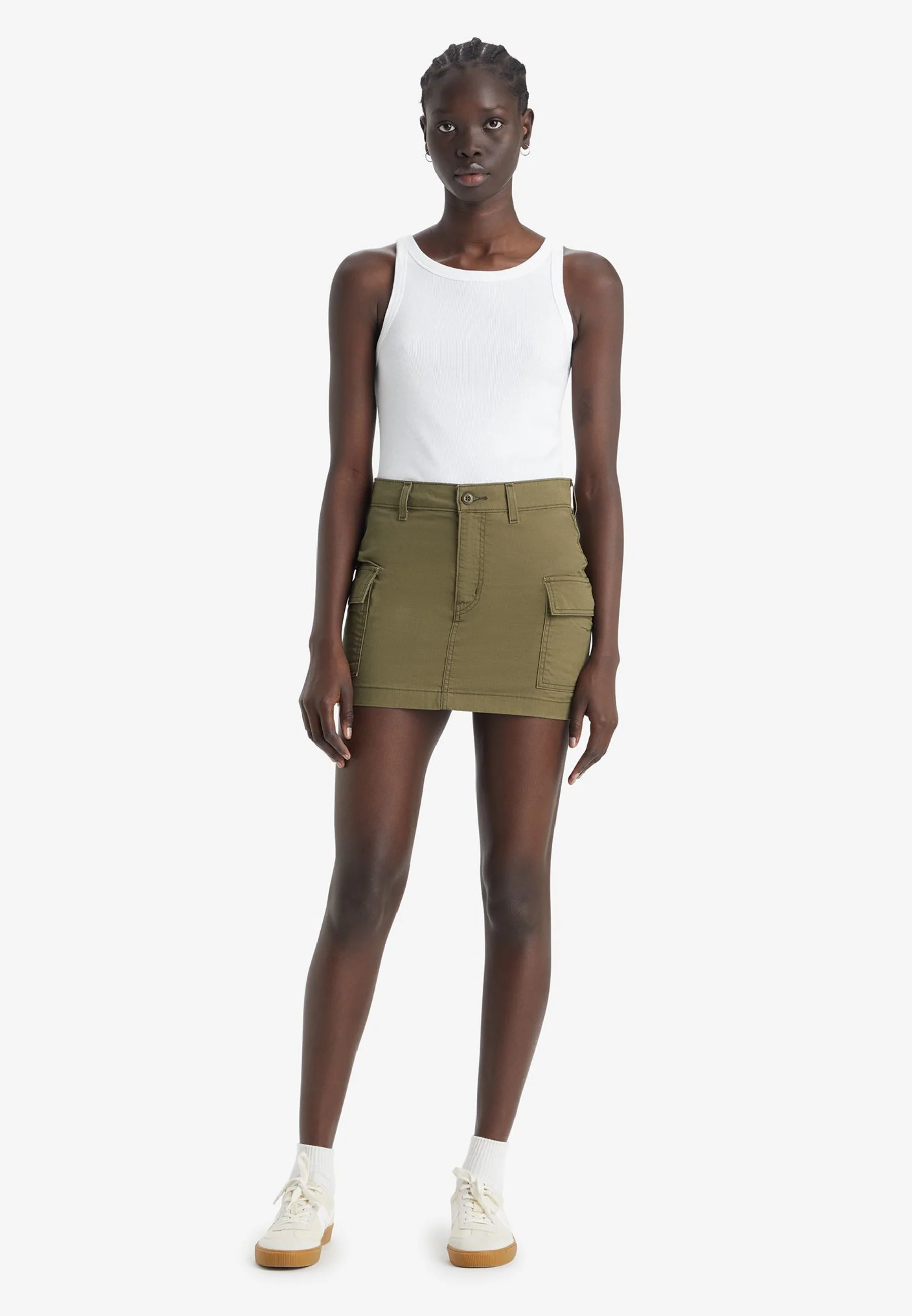 Levi's® MINI CARGO SKIRT - Falda vaquera
