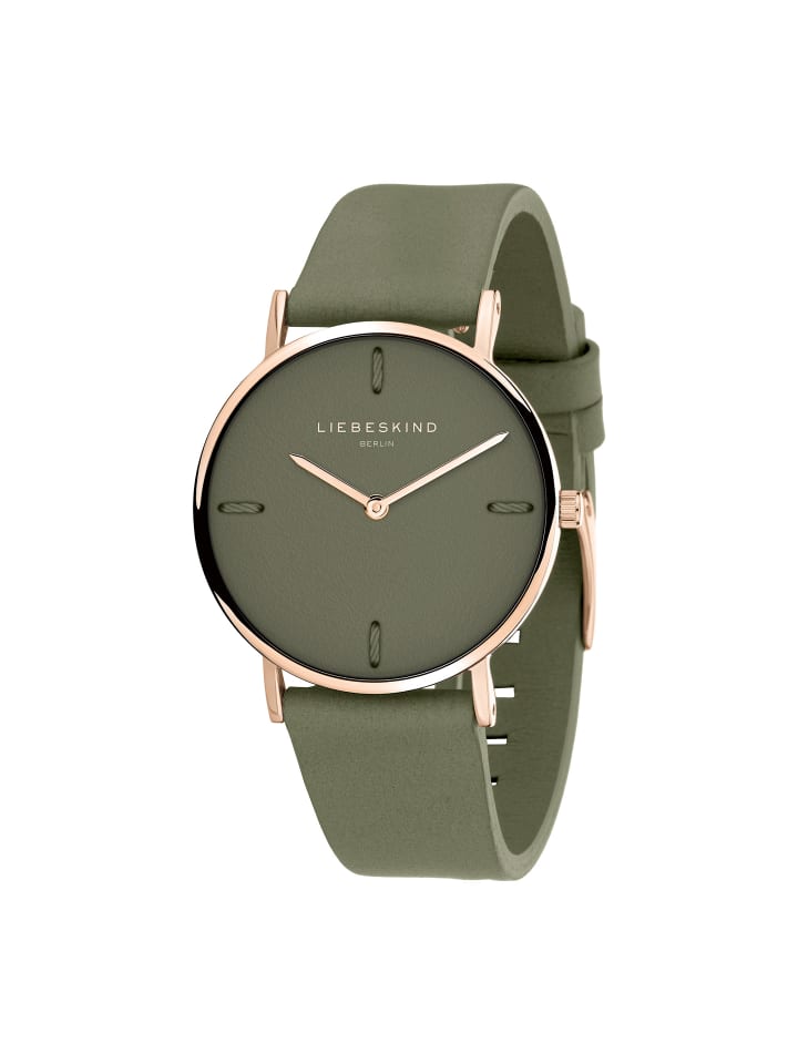 LIEBESKIND BERLIN Armbanduhr in grün günstig kaufen onesize